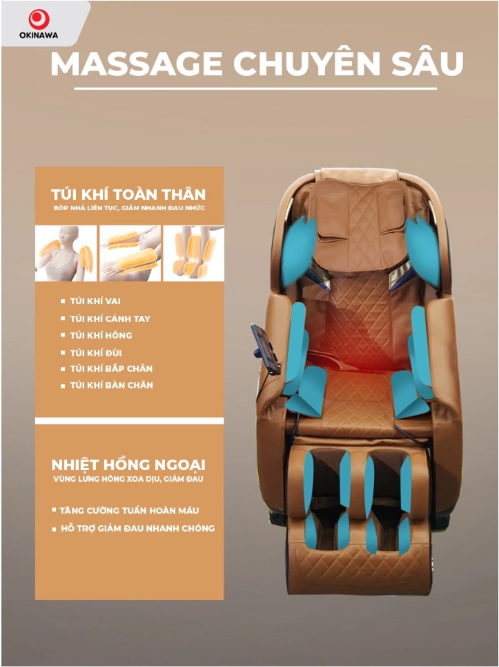ghế massage Okinawa OS-202 9