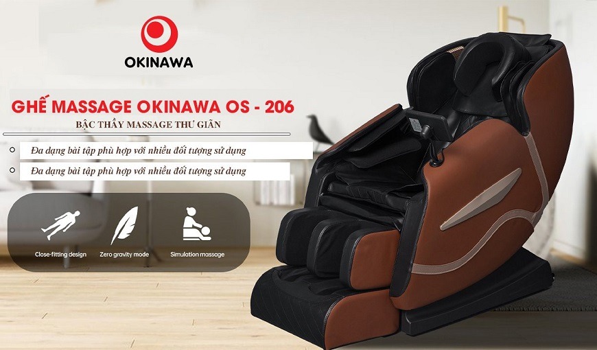 ghế massage Okinawa OS-206 1