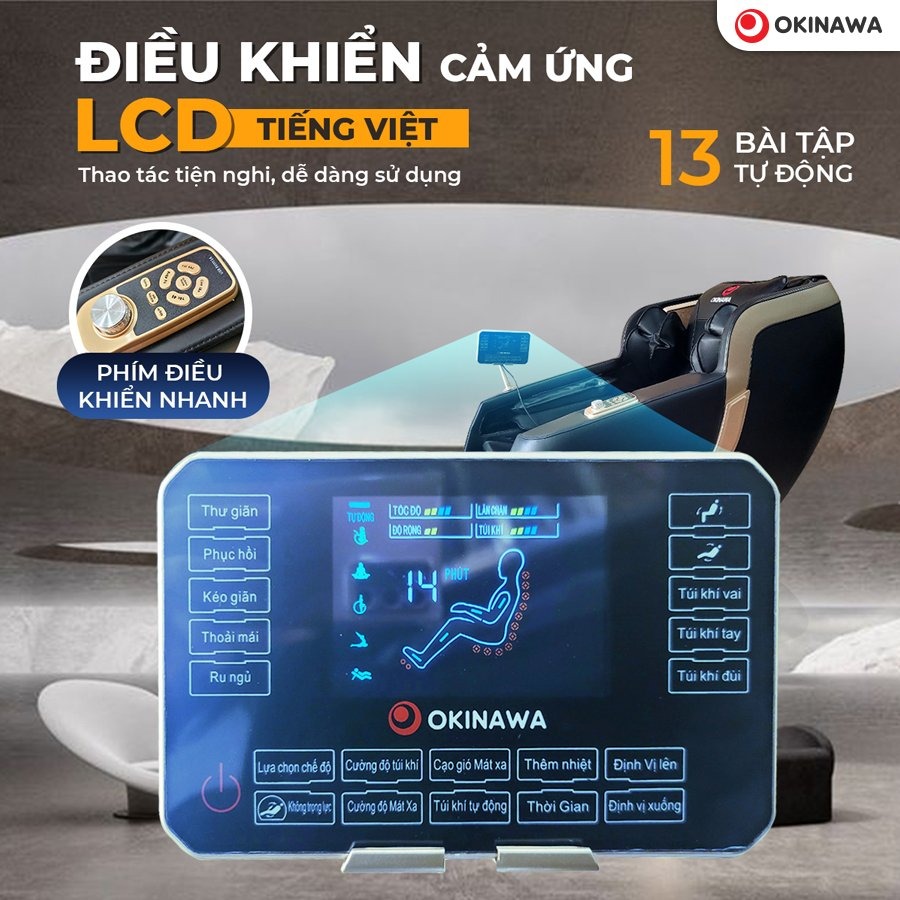 ghế massage Okinawa OS-263 4