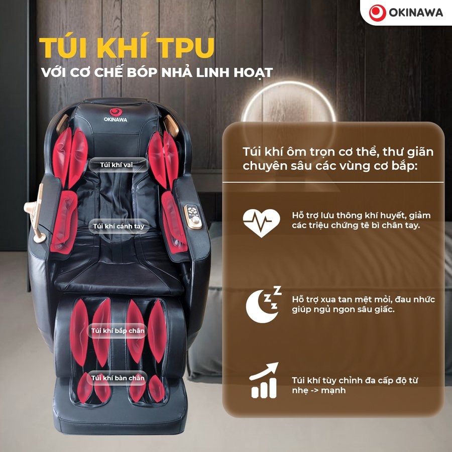 ghế massage Okinawa OS-263 5