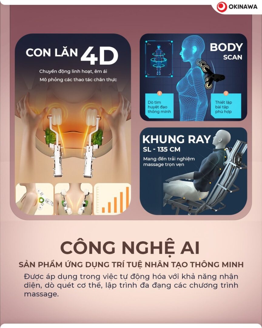 ghế massage Okinawa OS-308 3