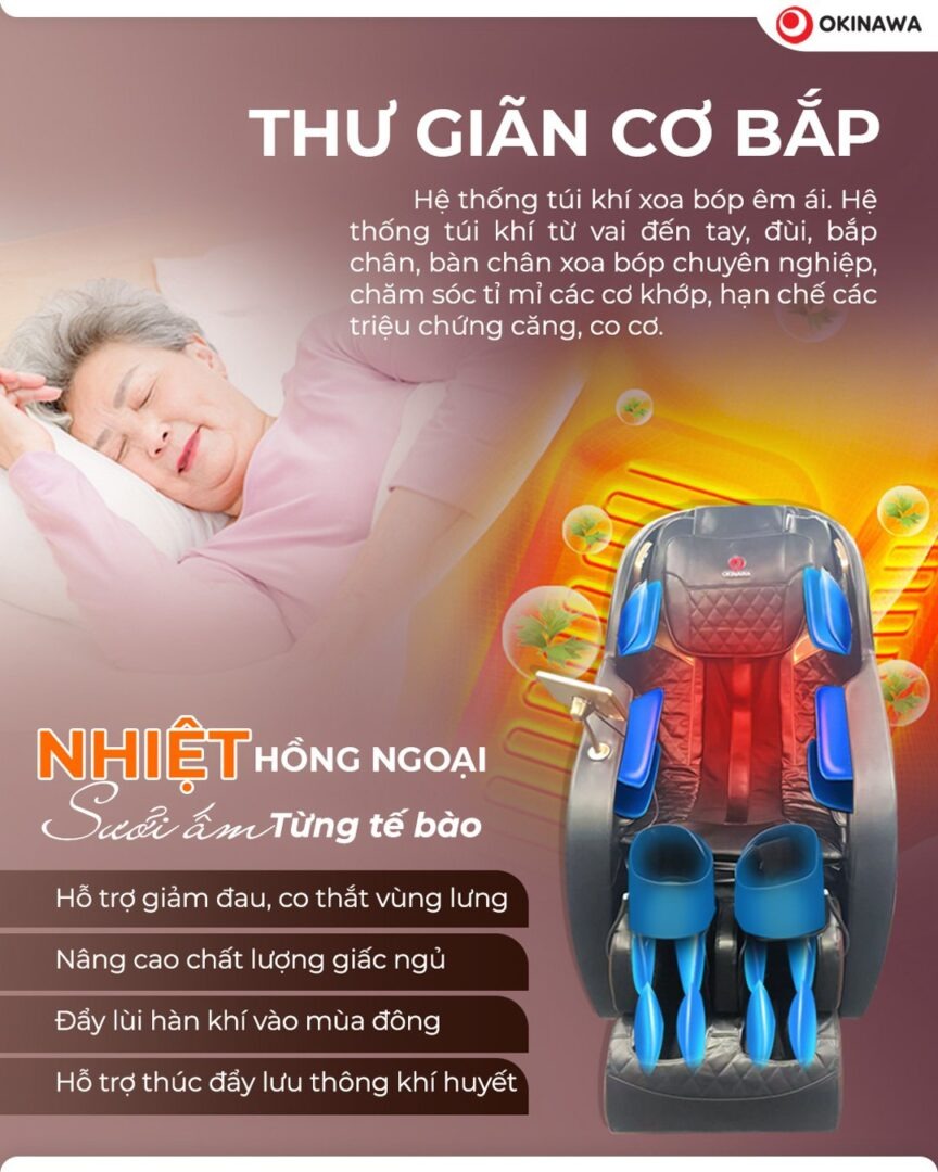 ghế massage Okinawa OS-308 7