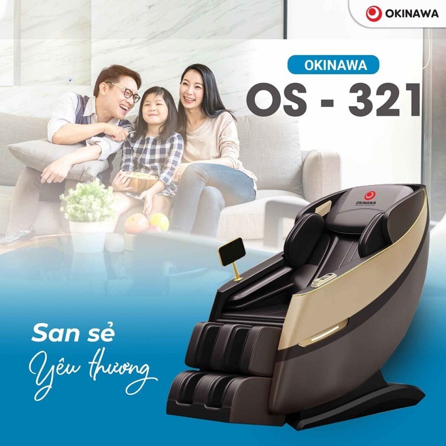 ghế massage Okinawa OS-321 1