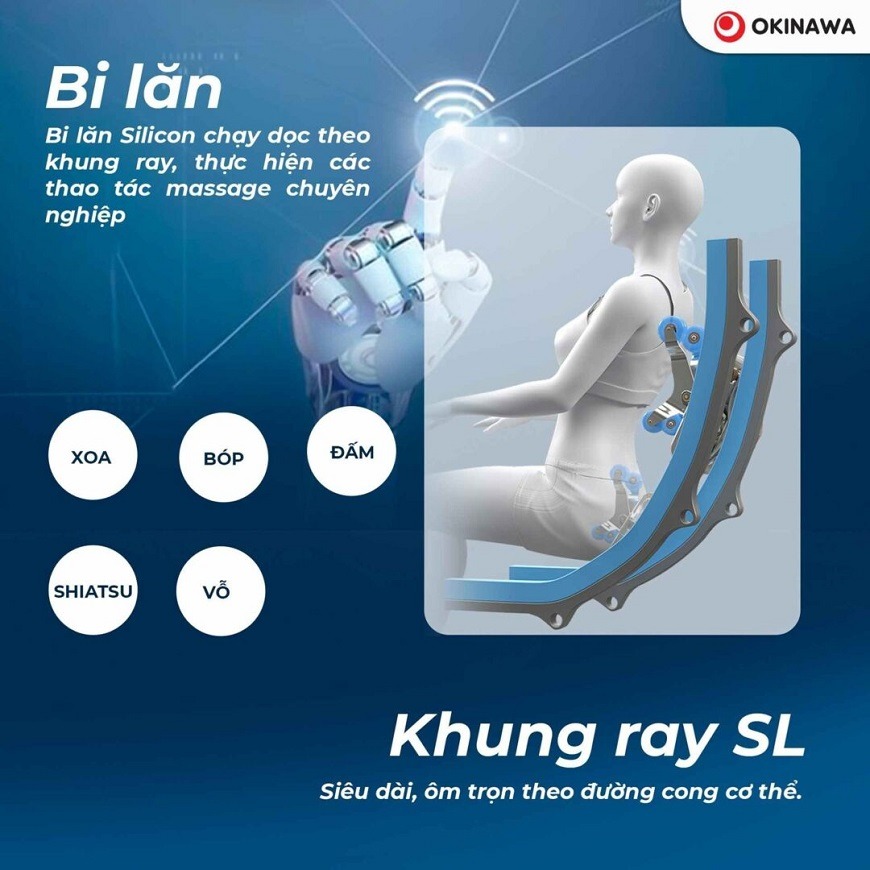 ghế massage Okinawa OS-321 3