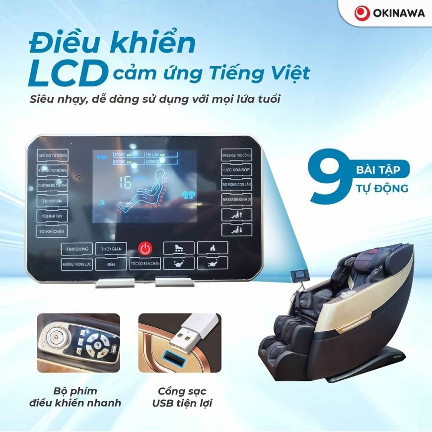 ghế massage Okinawa OS-321 5
