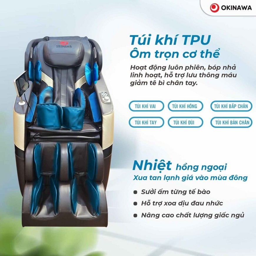 ghế massage Okinawa OS-321 6