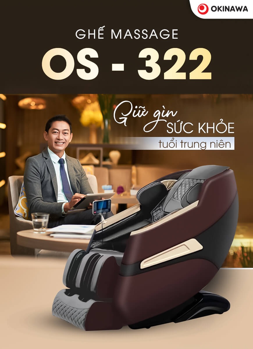 ghế massage Okinawa OS-322 1