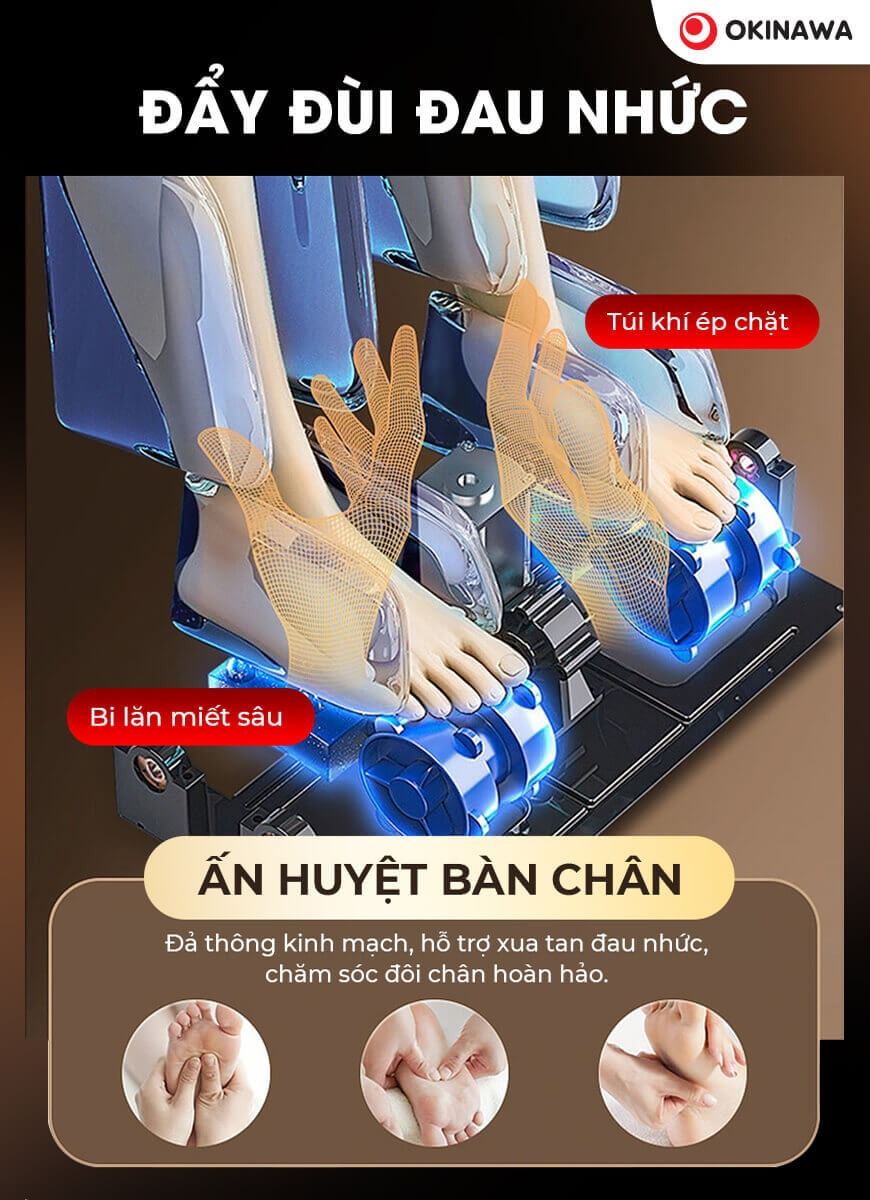 ghế massage Okinawa OS-322 10