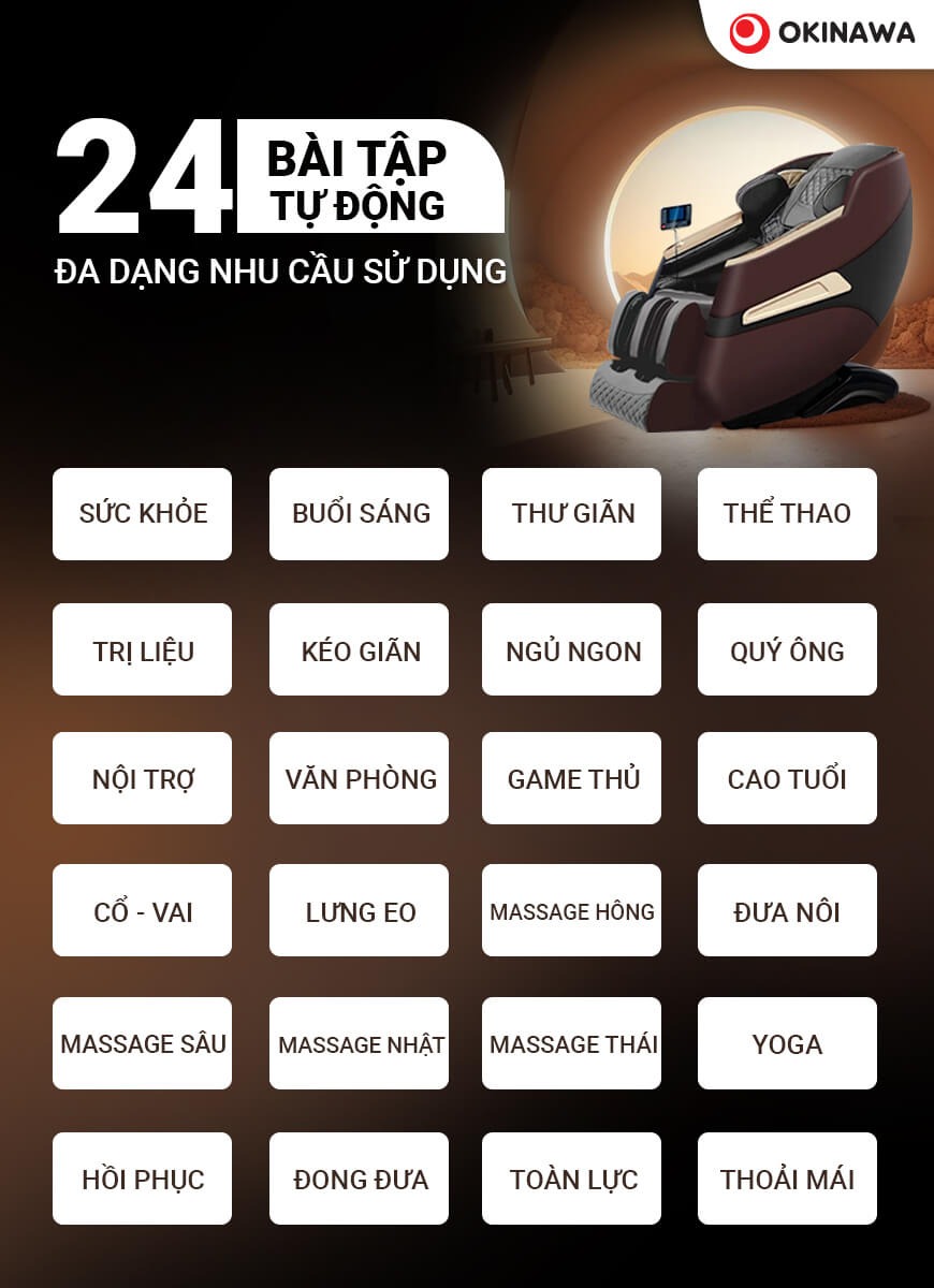 ghế massage Okinawa OS-322 7