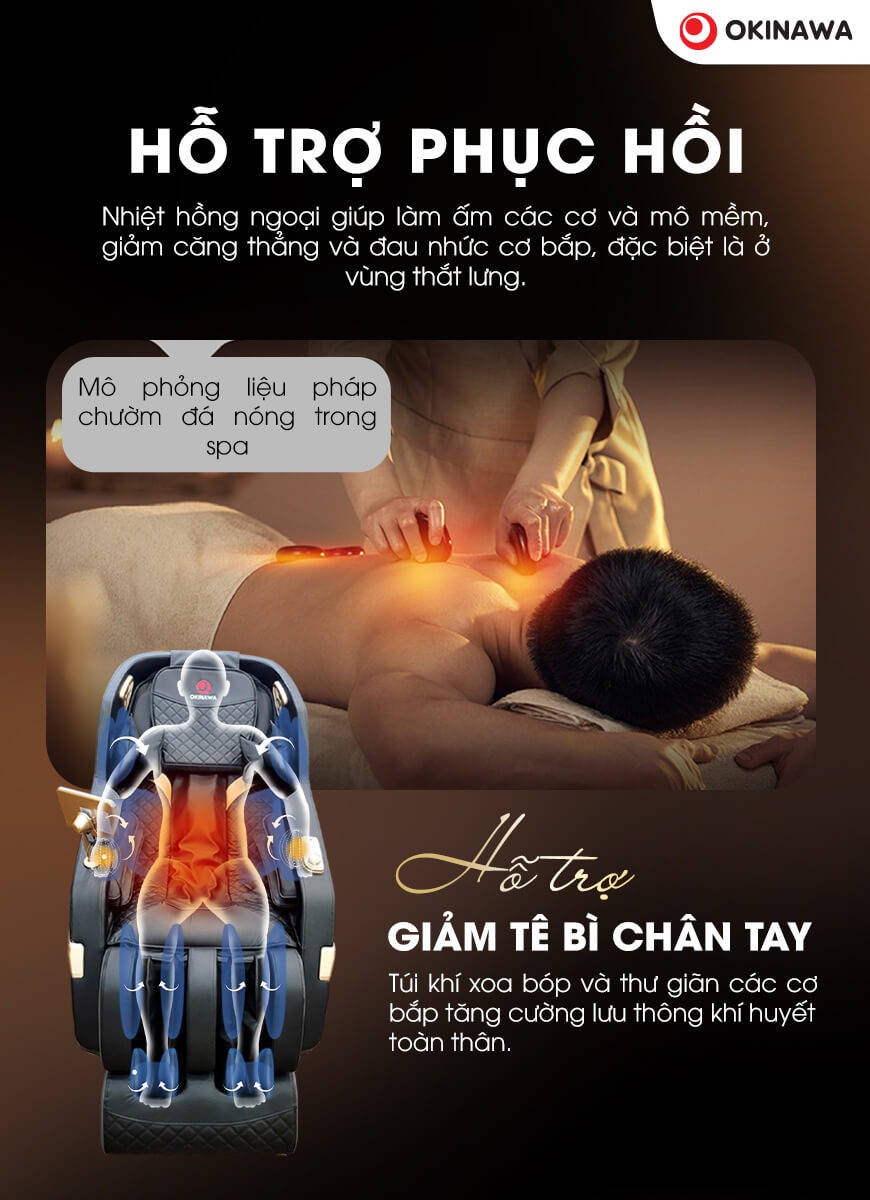 ghế massage Okinawa OS-322 9