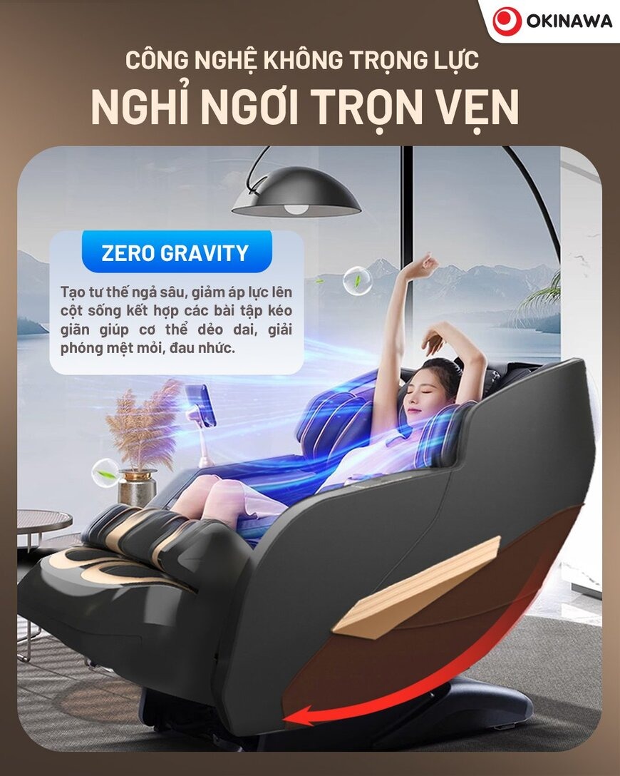 ghế massage Okinawa OS-458 10