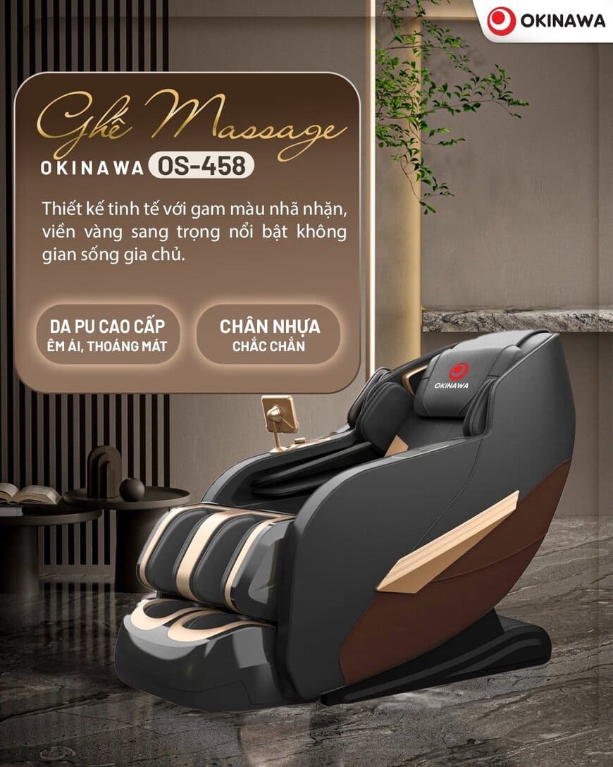 ghế massage Okinawa OS-458 2