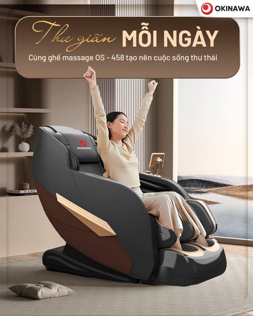 ghế massage Okinawa OS-458 3