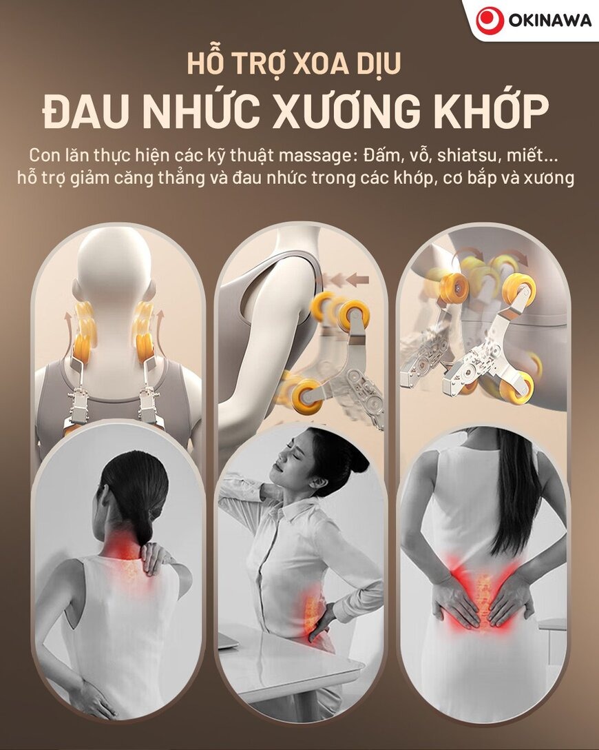 ghế massage Okinawa OS-458 5