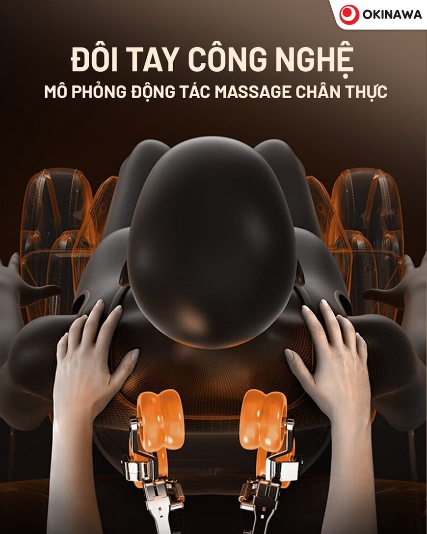 ghế massage Okinawa OS-458 6