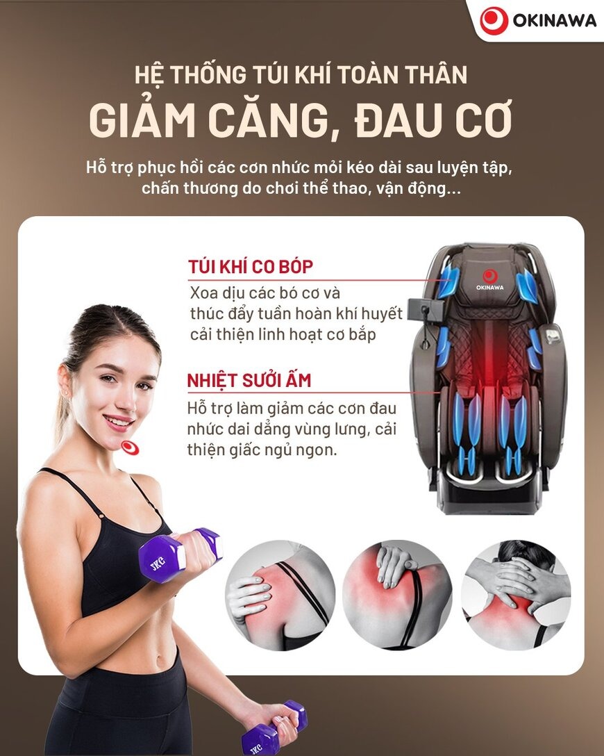 ghế massage Okinawa OS-458 9