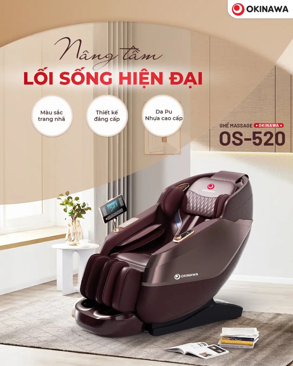 ghế massage Okinawa OS-520 8