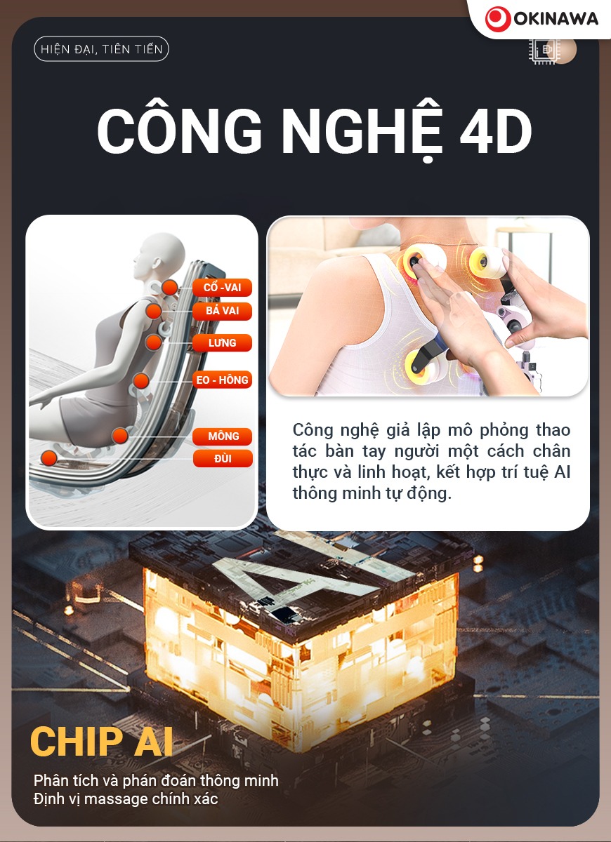 ghế massage Okinawa OS-566 2