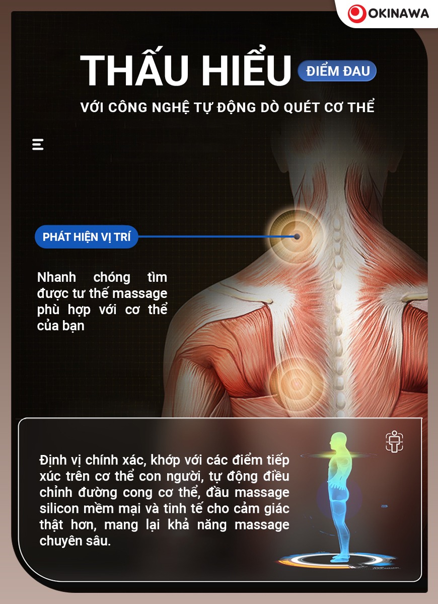 ghế massage Okinawa OS-566 9