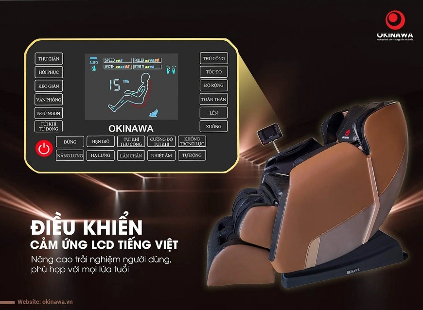 ghế massage Okinawa OS-702 5