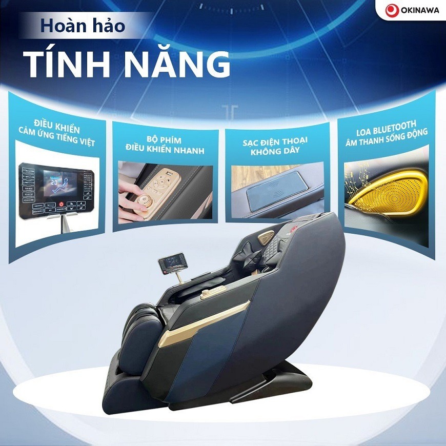 ghế massage Okinawa OS-706 5
