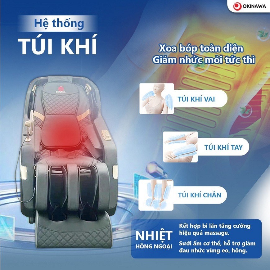 ghế massage Okinawa OS-706 6