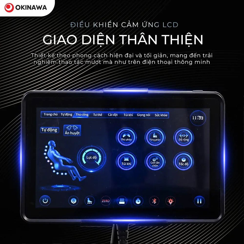 ghế massage Okinawa SmartCare 11