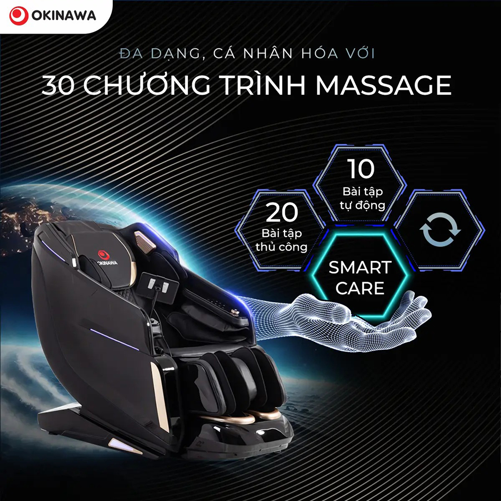 ghế massage Okinawa SmartCare 4