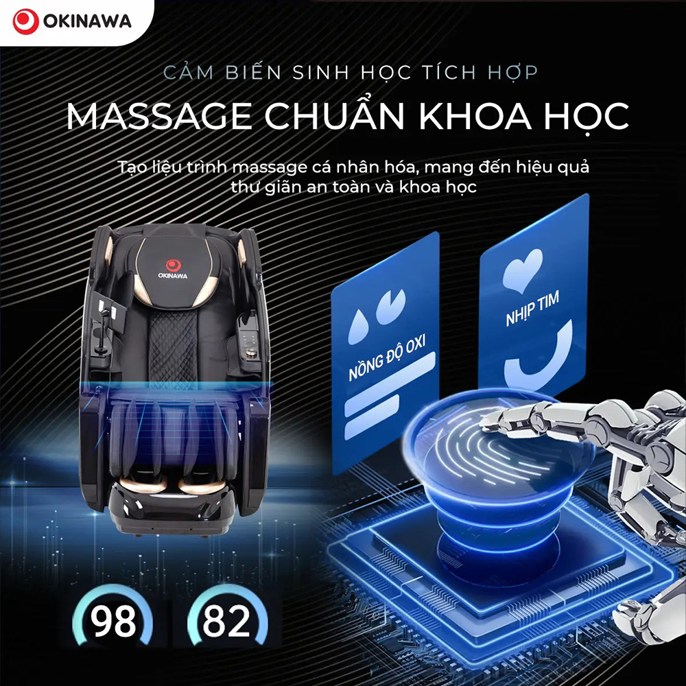 ghế massage Okinawa SmartCare 5