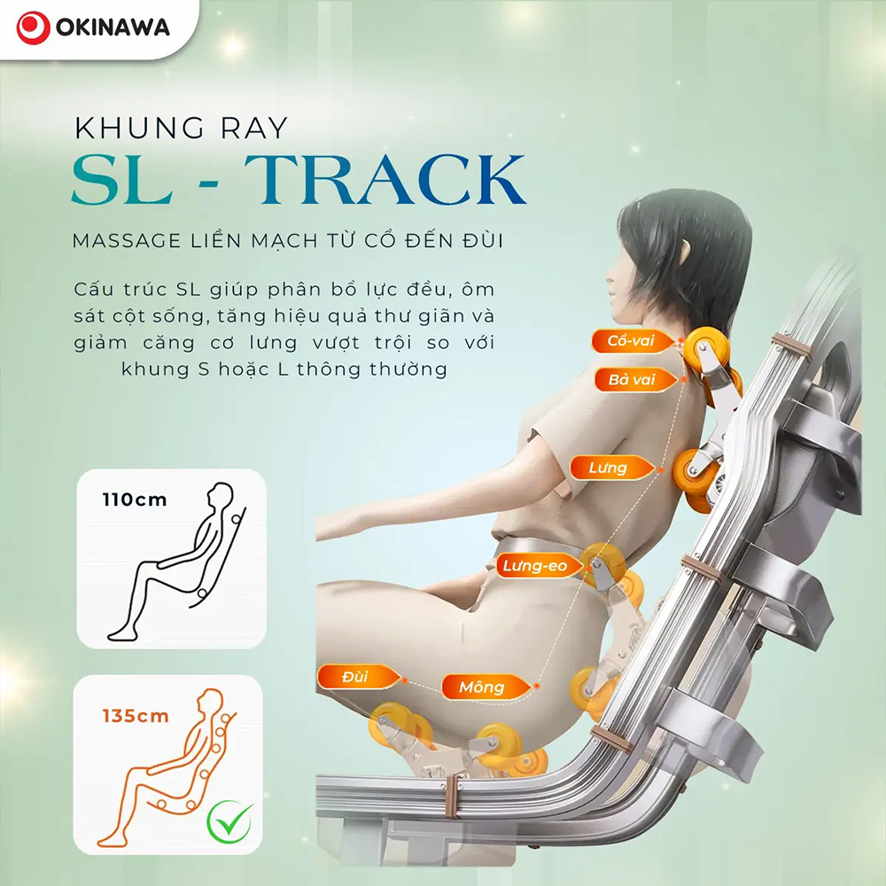ghế massage Okinawa Soothing 4