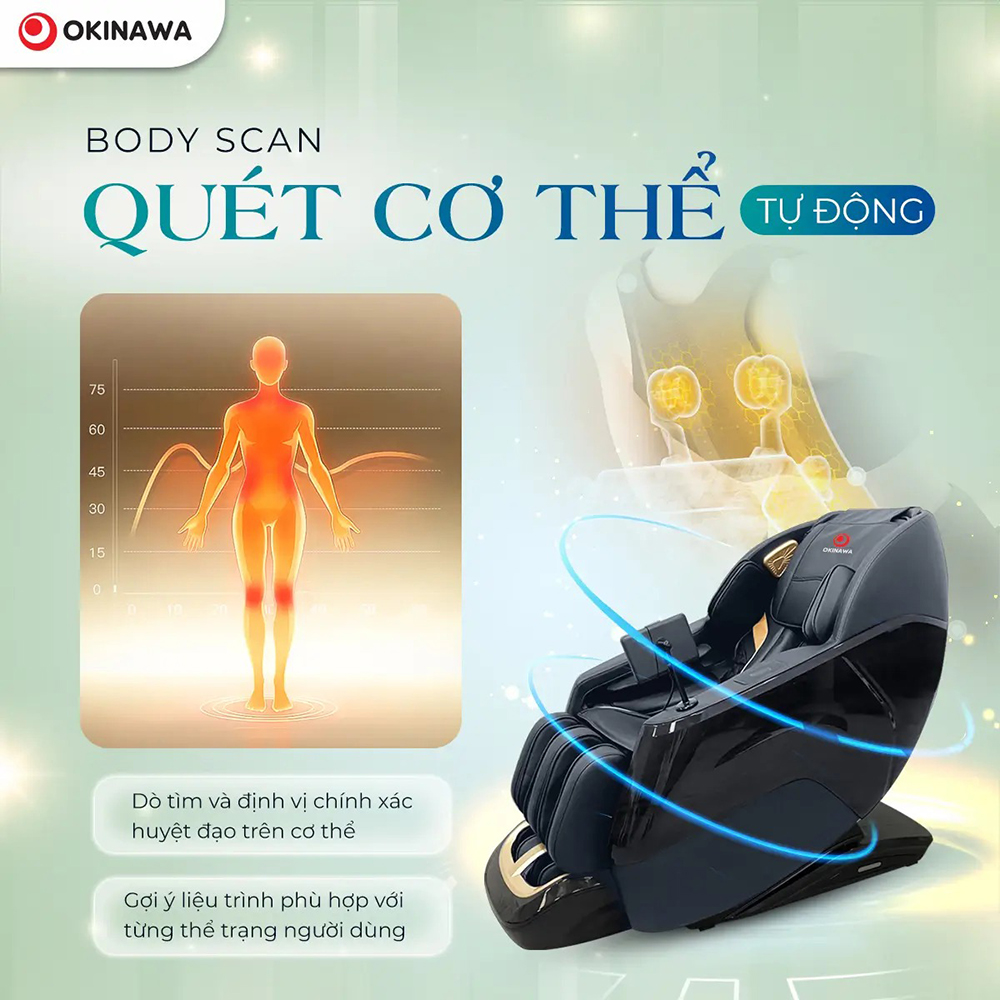 ghế massage Okinawa Soothing 5