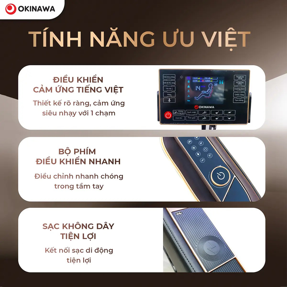 ghế massage Okinawa Splendid 12