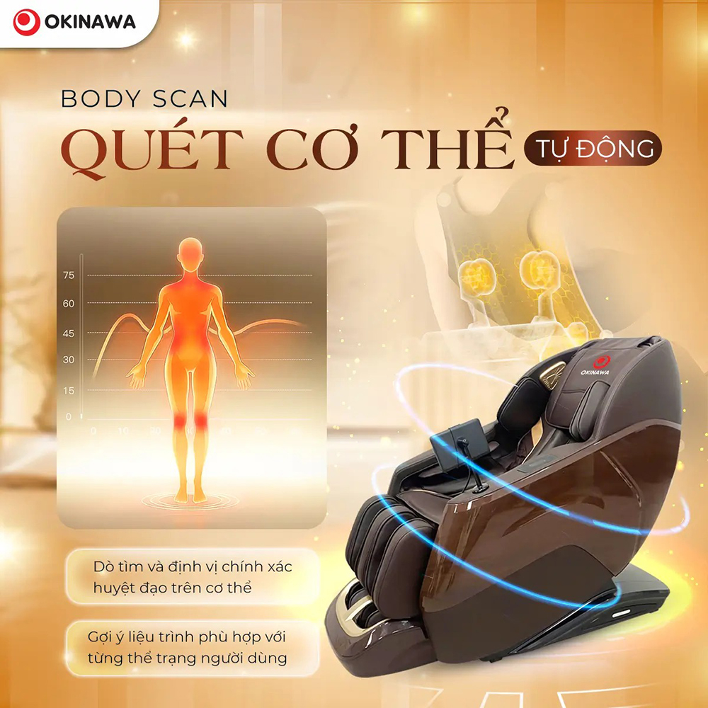 ghế massage Okinawa Tender 5