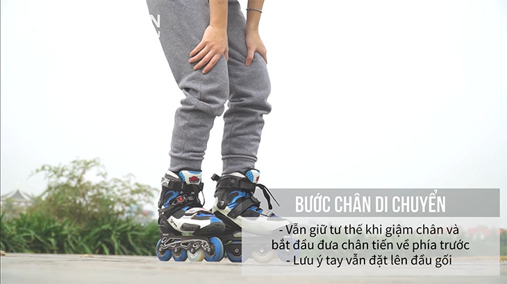 Tiến nhẹ về phía trước