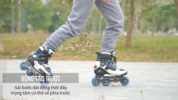 Cách trượt chữ V