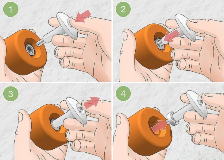 Cách vệ sinh vòng bi tháo được
