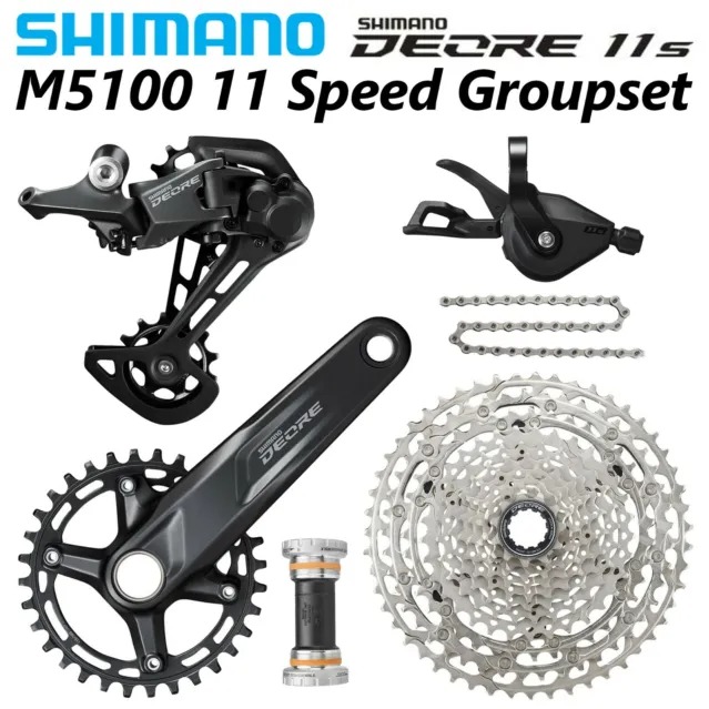 bộ truyền động Shimano Deore M5100 1x11 Tốc Độ