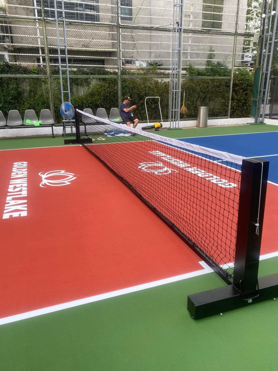 Thi công sân Pickleball