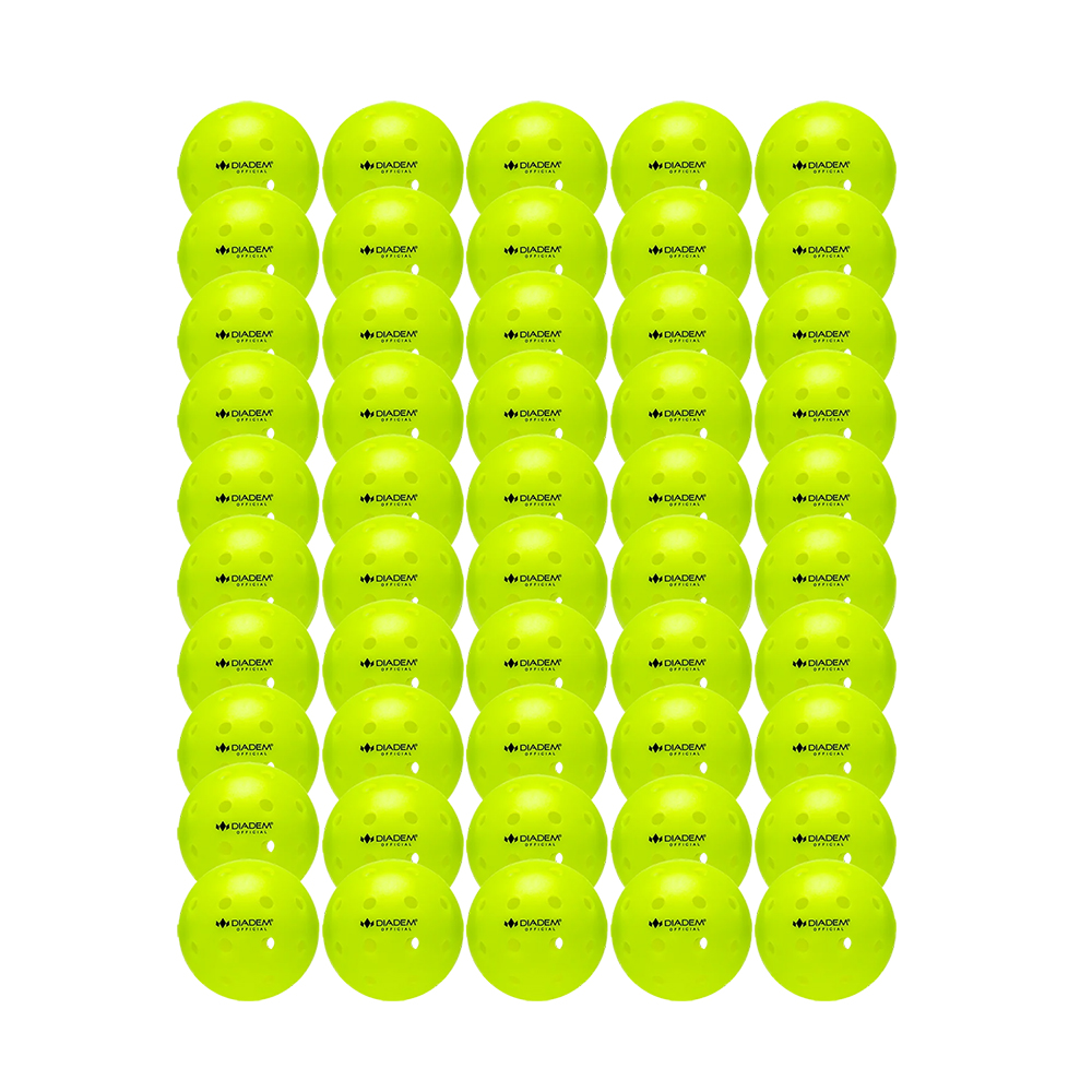  Bóng Pickleball Diadem Official Pickleball Ball Outdoor (Bịch 50 Quả)