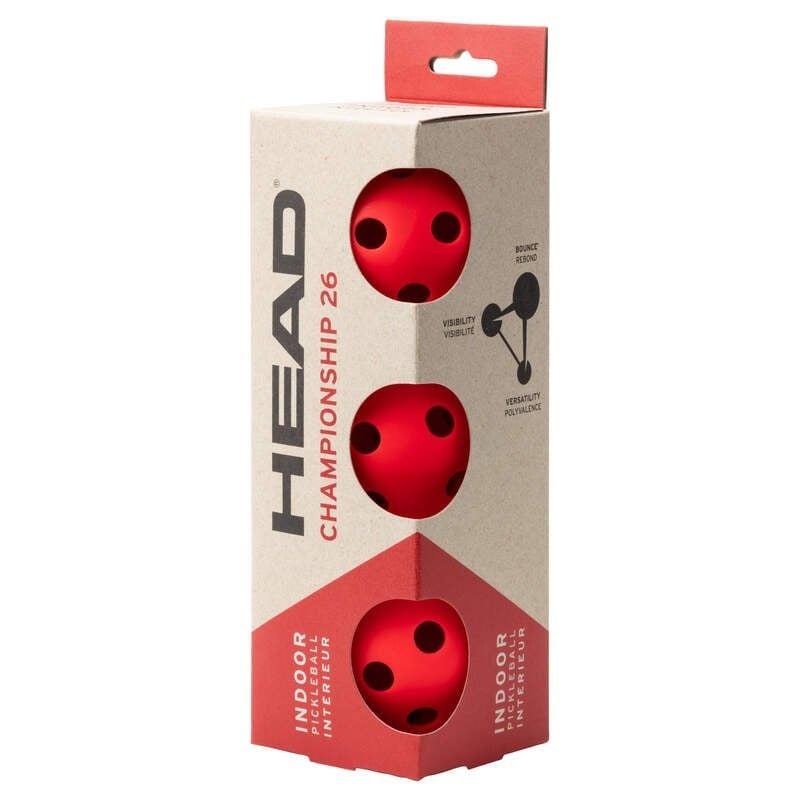 Bóng Pickleball Head Championship 26 Indoor (Hộp 3 Quả) - Giá tại Thể thao 365: 149.000VNĐ​