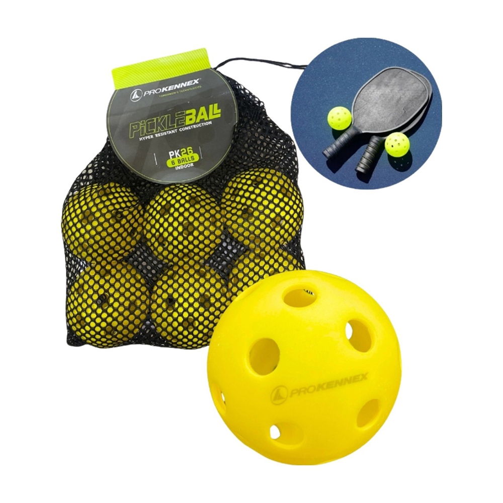  Bóng Pickleball Pro Kennex PK26 Indoor (Bịch 6 Quả) 