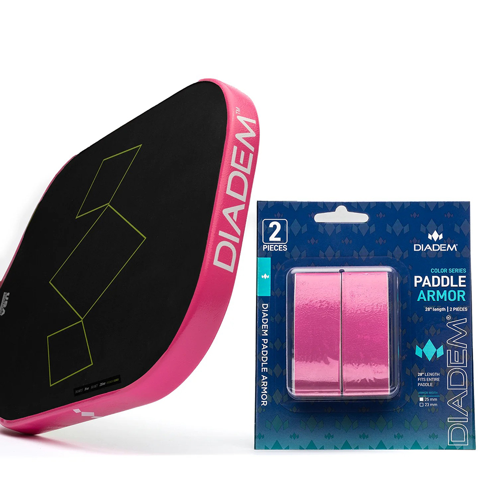 miếng dán bảo vệ đầu vợt Pickleball Diadem Paddle Armor 20mm