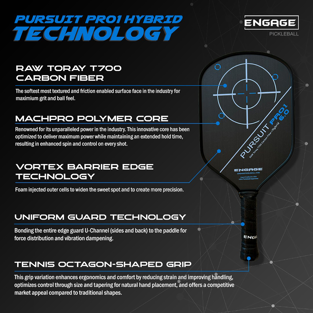 vợt Pickleball Engage Pursuit Pro1 Hybrid 1