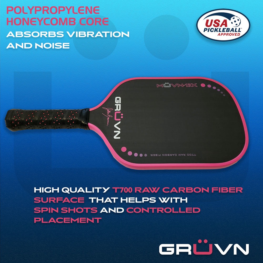 vợt Pickleball GRUVN MUVN-13X - Jill Braverman Signature 4