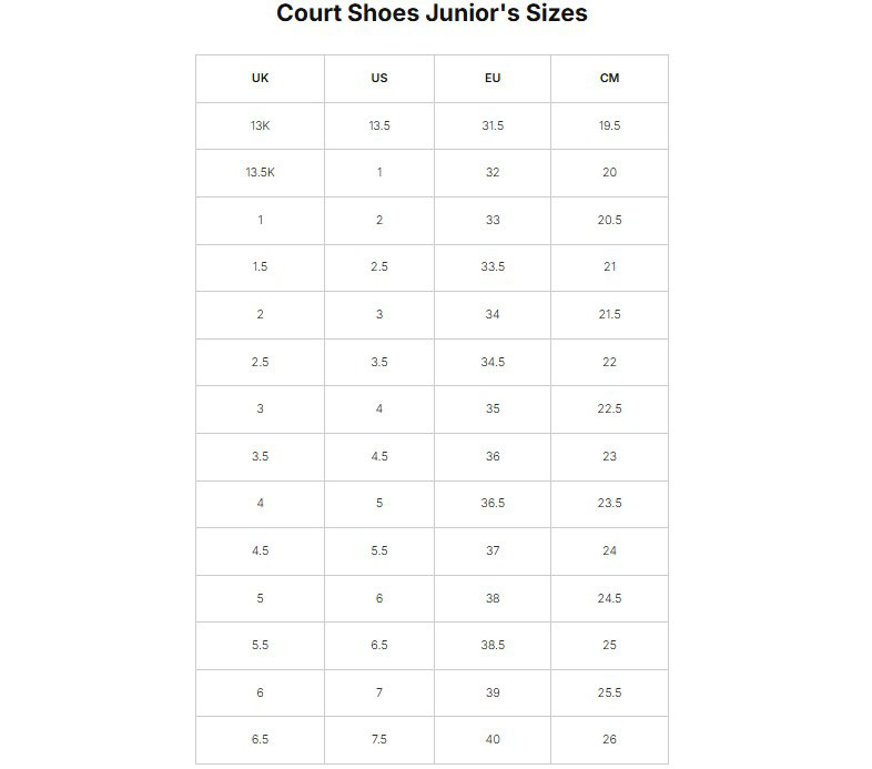 Hướng dẫn chọn size giày Tennis/Pickleball