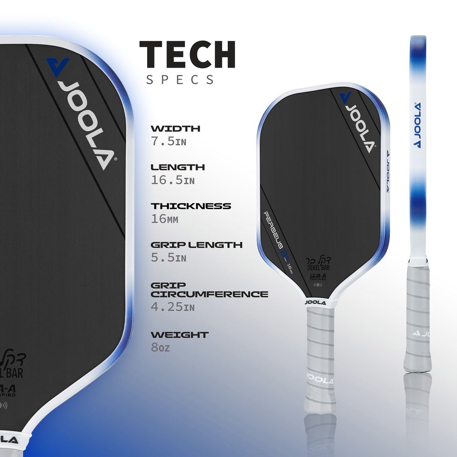 vợt Pickleball Joola Dekel Bar Perseus 3S 16mm 7