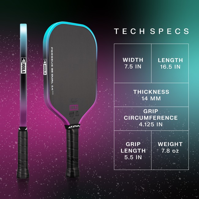 vợt Pickleball Joola Perseus 3S Dual 14mm 8