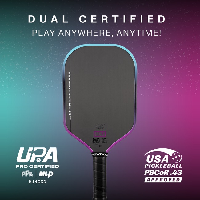 vợt Pickleball Joola Perseus 3S Dual 16mm 9