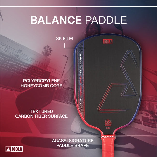 vợt Pickleball Joola Agassi Edge Heat Vision 6