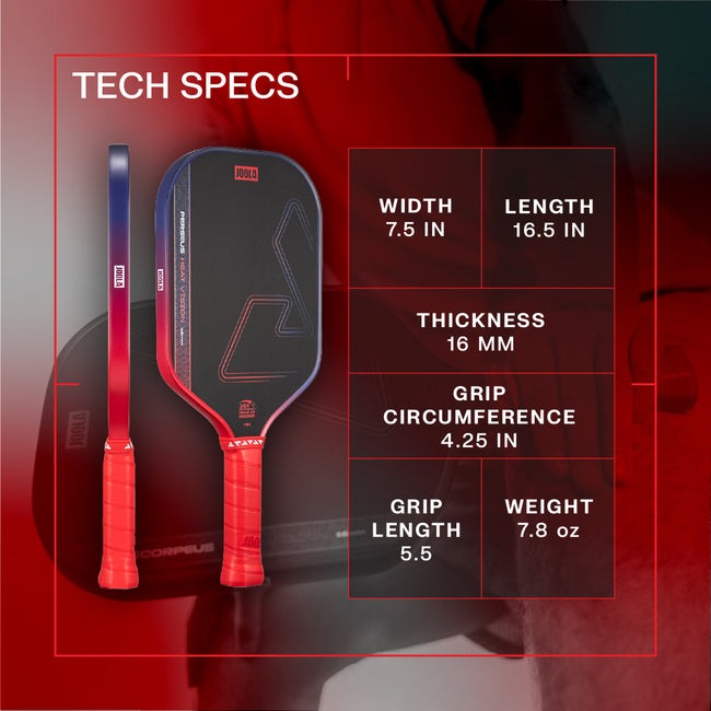 vợt Pickleball Joola Perseus Heat Vision 5